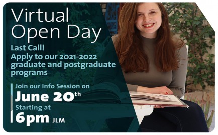 Virtual Open Day for Graduate and Post Graduate students