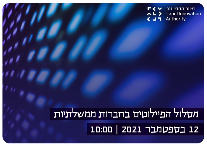 מסלול הפיילוטים בחברות הממשלתיות Government Pilot Programs