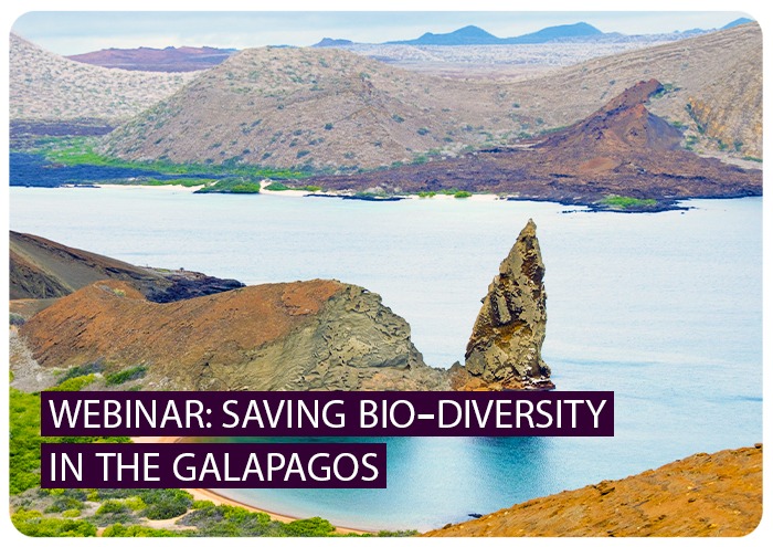 Webinar: Saving Bio-Diversity in the Galapagos