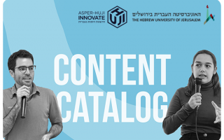 Asper-HUJI Content Catalogue