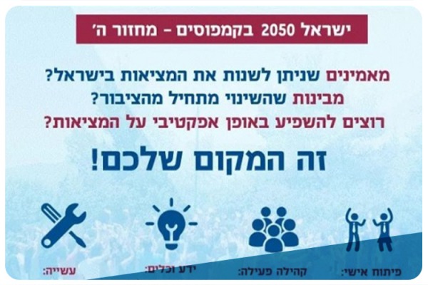 ישראל 2050 Israel 2050